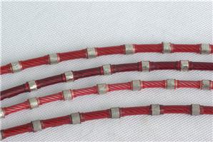 Alambre del diamante para el mármol cuadratura