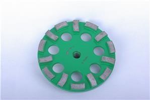 Green Concrete L-segment Cup Wheel