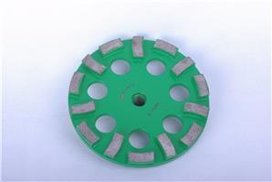 Green Concrete L-segment Cup Wheel